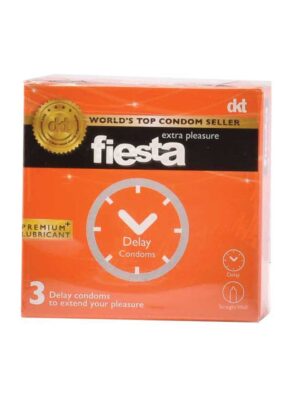کاندوم تاخیری فیستا مدل Delay بسته 3 عددی