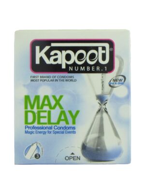 کاندوم کاپوت مدل Max Delay بسته 3  عددی