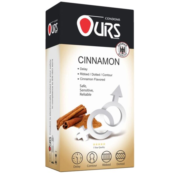 کاندوم اورز مدل Cinnamon بسته 12 عددی