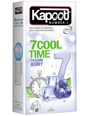 کاندوم کاپوت مدل  7Cool Time بسته 12 عددی