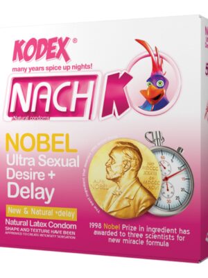 کاندوم کدکس مدل Nobel بسته 3 عددی