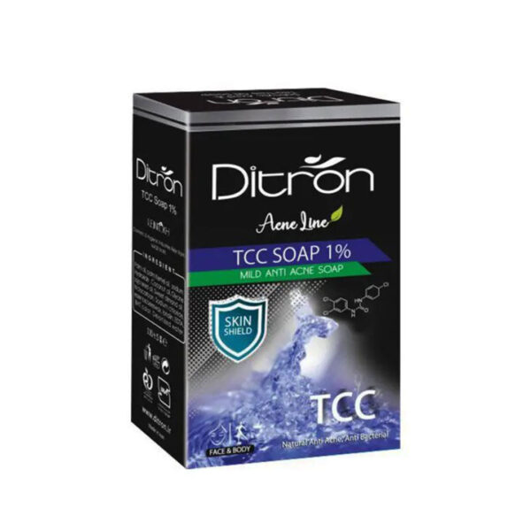 صابون آنتی آکنه و قارچ دیترون مدل TCC 1% وزن 110 گرم