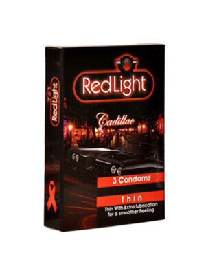کاندوم ردلایت مدل Cadillac بسته 3 عددی