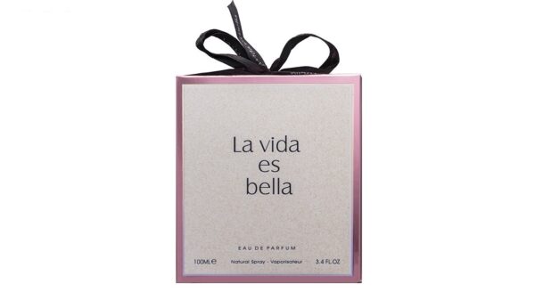 ادو پرفیوم زنانه فراگرنس ورد مدل La Vida Es Bella حجم 100 میلی لیتر