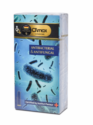 کاندوم کلایمکس مدل Antibacterial Antifungal 9 بسته 12 عددی