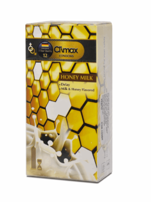 کاندوم کلایمکس مدل Honey Milk 12 بسته 12 عددی