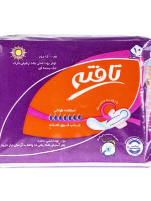 نوار بهداشتی تافته مدل Extra Wide Daily Use بسته 10 عددی