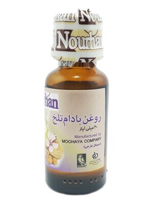 روغن بادام تلخ نورهان حجم 30 میلی لیتر