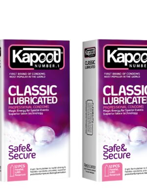 کاندوم کاپوت مدل Classic Lubricated مجموعه 2 عددی