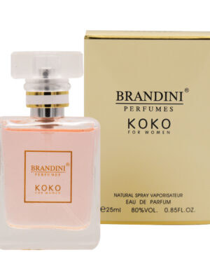 عطر جیبی زنانه برندینی مدل Koko حجم 25 میلی لیتر