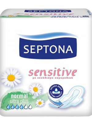 نوار بهداشتی قطر نازک سپتونا مدل Normal Sensitive