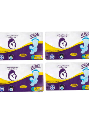 پد بعد از زایمان تافته مدل Soft مجموعه 4 عددی