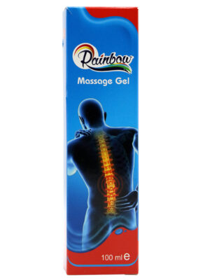 ژل ماساژ و ضد درد رینبو مدل Massage Gel کد 593 حجم 100 گرم