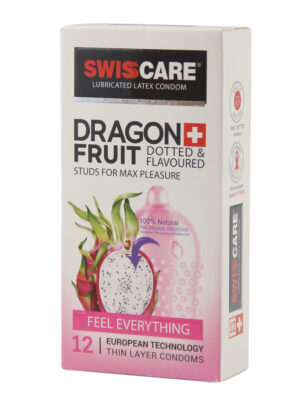 کاندوم سوئیس کر مدل Fruit بسته 12 عددی