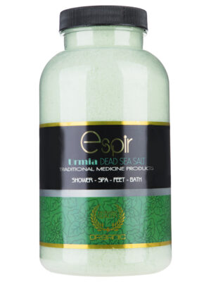 نمک زیبایی اسپیر دانه ریز مدل Mint Salt وزن 1000 گرم