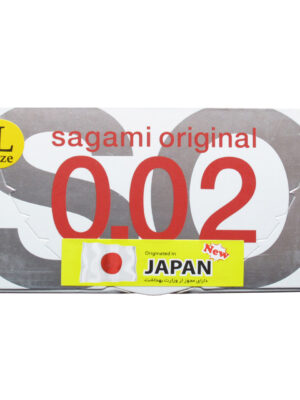 کاندوم بسیار نازک ساگامی مدل Large بسته 2 عددی