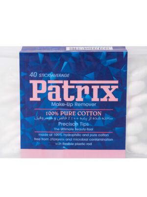 گوش پاکن پاتریکس مدل Pure Cotton بسته 40 عددی