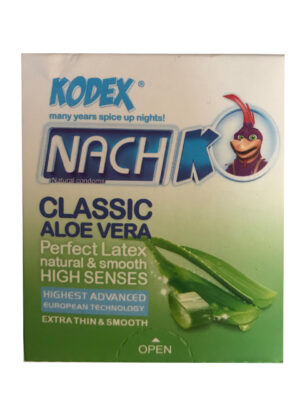 کاندوم تاخیری ناچ کودکس کد 124 بسته 3 عددی