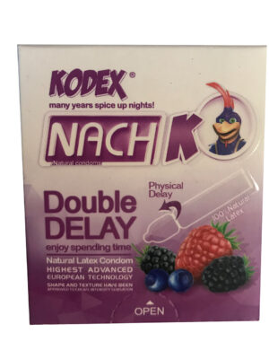 کاندوم تاخیری ناچ کودکس کد 125 بسته 3 عددی