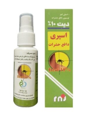اسپری بدن دور کننده حشرات آر ان جی مدل DEET 10% حجم 40 میلی لیتر