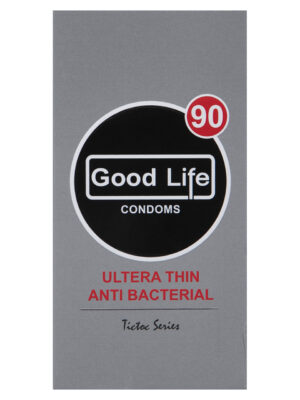 کاندوم گودلایف مدل Ultra Thin Anti Bacterial بسته 12 عددی