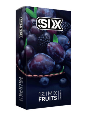 کاندوم سیکس مدل Mix Fruits بسته 12 عددی