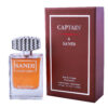 ادو پرفیوم مردانه سندی مدل کاپیتان بلک حجم 100 میلی لیتر (مشخصات کامل+خرید)
