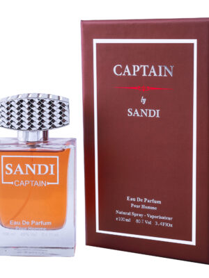 ادو پرفیوم مردانه سندی مدل کاپیتان بلک حجم 100 میلی لیتر