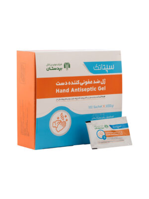 ژل ضدعفونی کننده دست سپتاتک مدل 001 بسته 100 عددی