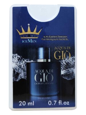 عطر جیبی مردانه آیس من مدل Acqua Di Gio حجم 20 میلی لیتر