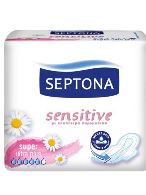 نوار بهداشتی سپتونا قطر نازک مدل Super Sensitive