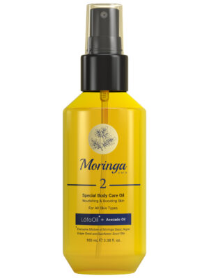 روغن بدن مورینگا امو مدل BO2 حجم 100 میلی لیتر