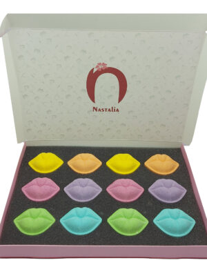 کوکتل پدیکور ناستالیا مدل Lip وزن 800 گرم بسته 12 عددی