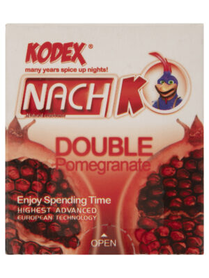 کاندوم کدکس مدل Double Pomegranate  بسته 3 عددی