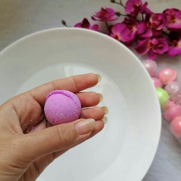 کوکتل نمک حمام مدل M وزن 400 گرم مجموعه 6 عددی