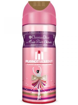 اسپری خوشبو کننده بدن زنانه پلی هات مومنت مدل Christian Dior Miss Dior Cherie حجم 200 میلی لیتر