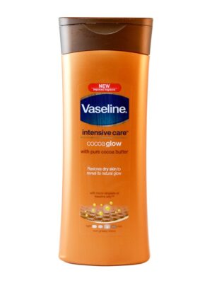 لوسیون بدن وازلین مدل Cocoa Radiant حجم 400 میلی لیتر