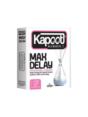 کاندوم کاپوت مدل Max Delay بسته 3 عددی