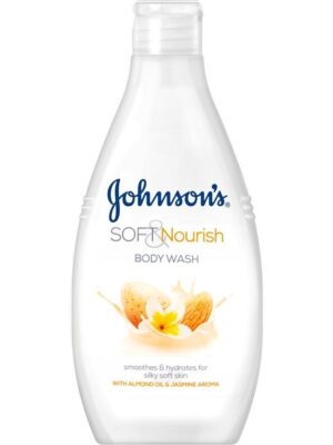 شامپو بدن جانسون مدل  Soft Nourish حجم 400 میلی لیتر