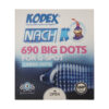 کاندوم ناچ کدکس مدل BIG DOTS بسته 3 عددی (مشخصات کامل+خرید)