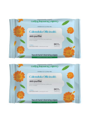 دستمال مرطوب بیول مدل Calendula مجموعه 2 عددی