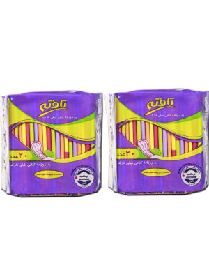 پد روزانه تافته مدل ultra thin مجموعه 2 عددی