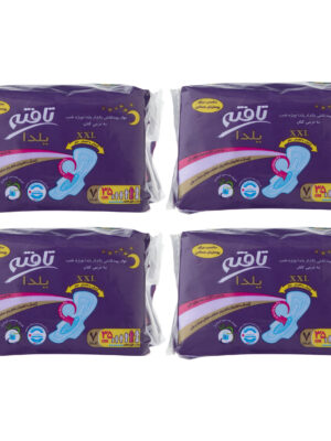 نوار بهداشتی تافته مدل Yalda Night مجموعه 4 عددی