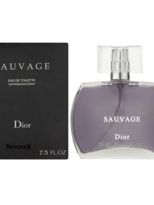 ادو تویلت مردانه رووناکس مدل SAUVAGE Dior حجم 75 میلی لیتر
