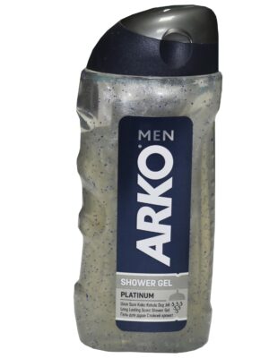 شاور ژل مو و بدن آرکو من مدل Platinum حجم 250 میلی لیتر