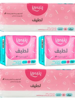 نوار بهداشتی پنبه ریز مدل Day مجموعه 4 عددی