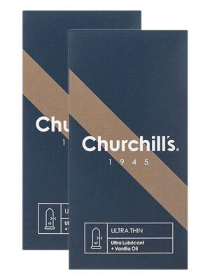 کاندوم چرچیلز مدل Sh0051.24 مجموعه 2 عددی