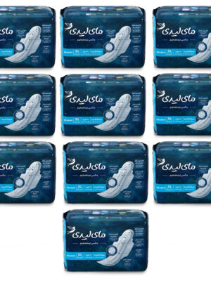 نوار بهداشتی مای لیدی مدل Maxi Night مجموعه 10 عددی