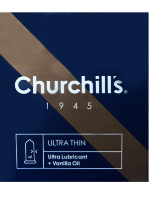 کاندوم چرچیلز مدل ULTRA THIN بسته 3 عددی