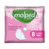 نوار بهداشتی مولپد مدل ultra بسته 8 عددی (مشخصات کامل+خرید)